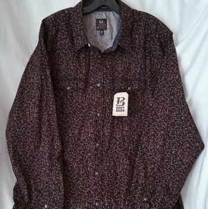 "Moonshine Spirit" by Brad Paisley Men's XXL Western Shirt NWT